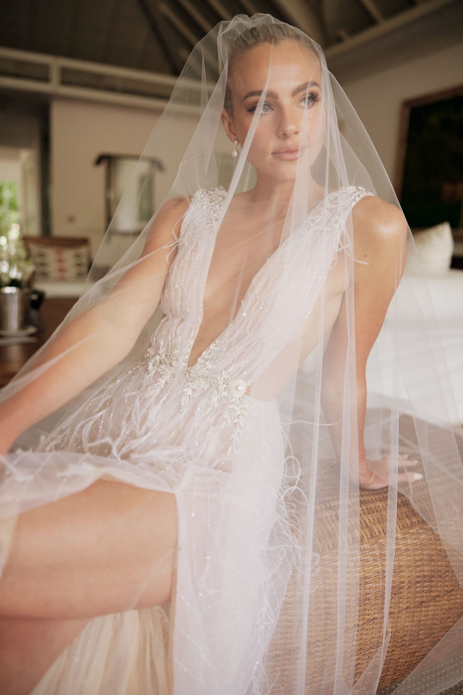beautiful bride at The Ungasan Wedding