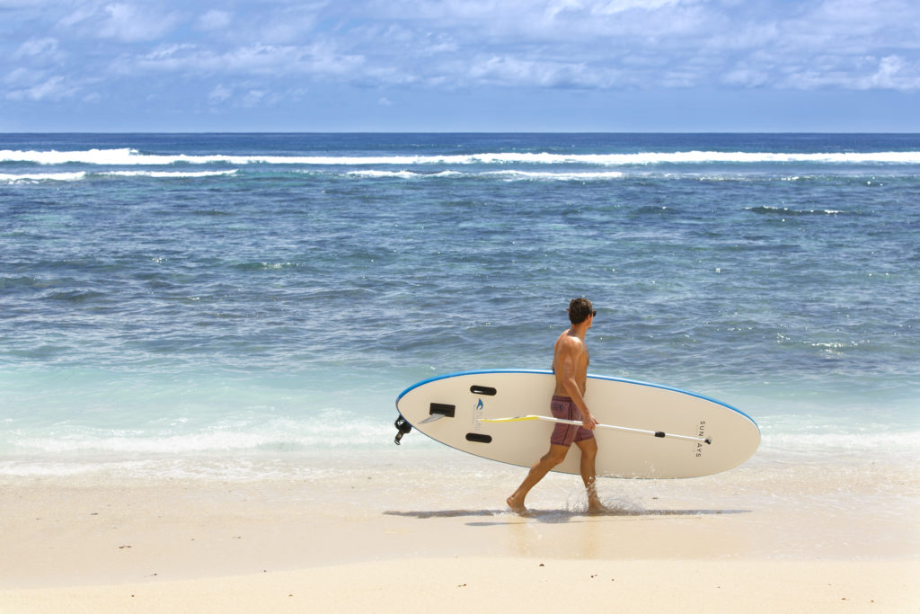 For surfing clearance