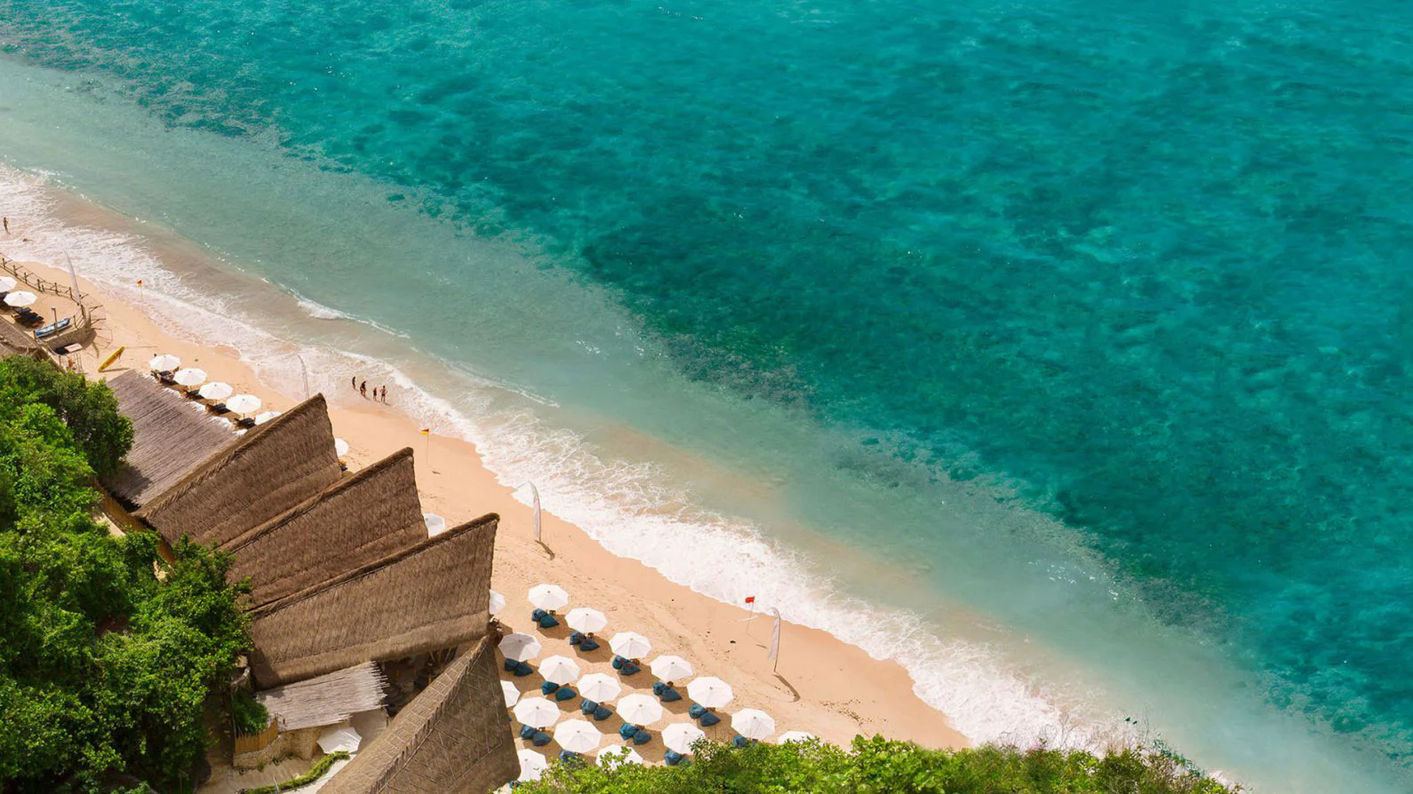 A picture of Sundays Beach Club from above